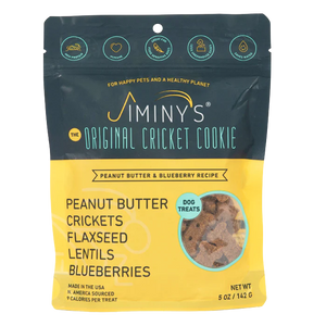 Jiminy’s Peanut Butter and Blueberry Recipe Dog Treats